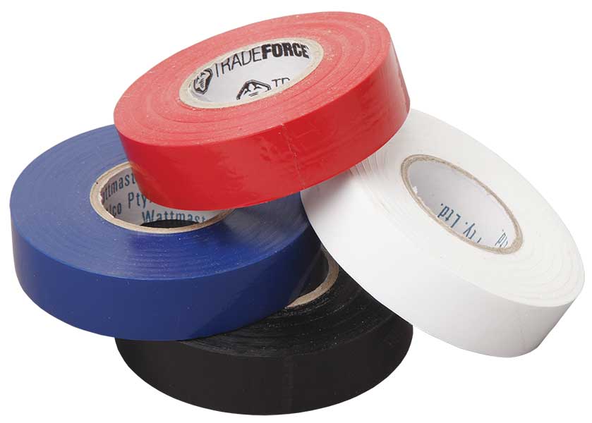 TAPE ELECT PVC (PACK 10-BLK)