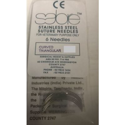 NEEDLES SUTURE (SET 6)