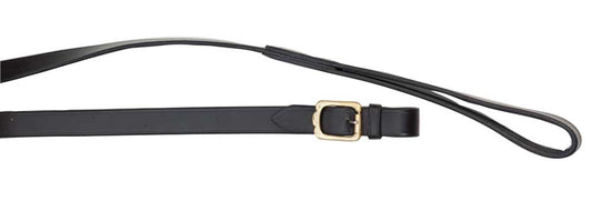 LEAD LTH BUCKLE BB (BLK)