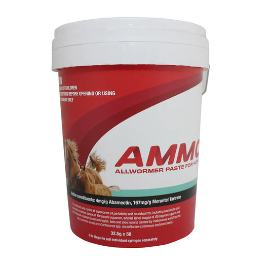 AMMO WORMER STUD BUCKET 32.5GM X 50