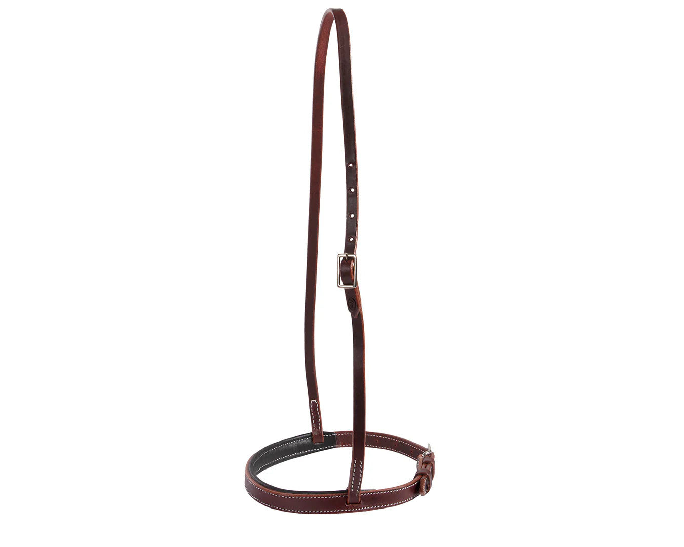 NOSEBAND CAVESON LTH FW (BRN)