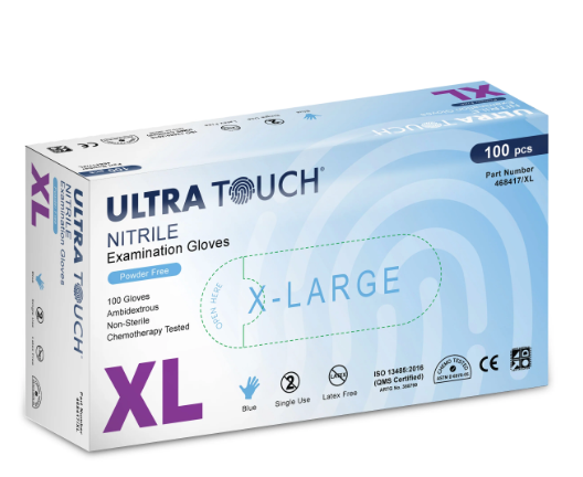 GLOVES EXAM SHORT ULTRA (BX 100-XL)