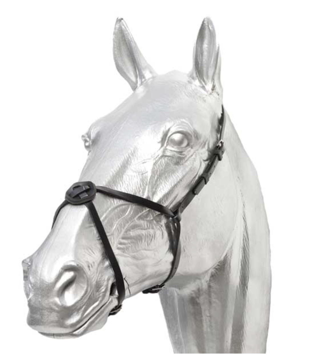 NOSEBAND GRACKLE PVC (BLK)