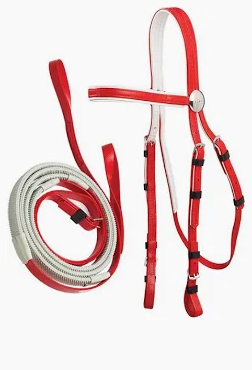 BRIDLE & REINS LE ZILCO SS (RED-WHT)