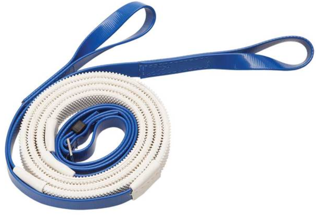 REINS PVC(BLU) LE 16MM ZILCO (WHT)