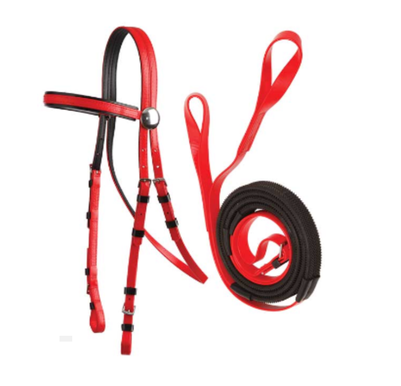 BRIDLE & REINS LE ZILCO SS (RED-BLK