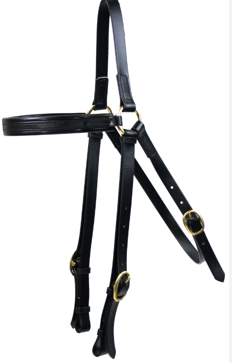 BRIDLE PVC 3/4IN BARCOO BB (FULL-BLK)