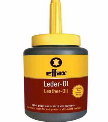 LEATHER OIL EFFAX W/BRUSH 475ML