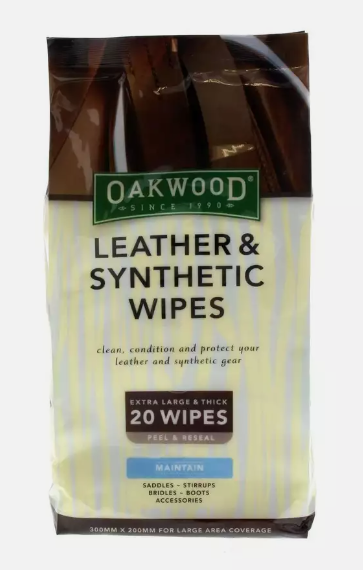 LEATHER WIPES OAKWOOD (20 PK)