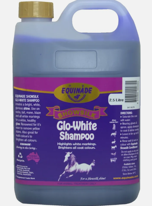 SHAMPOO EQUINADE GLO-WHT 5LT