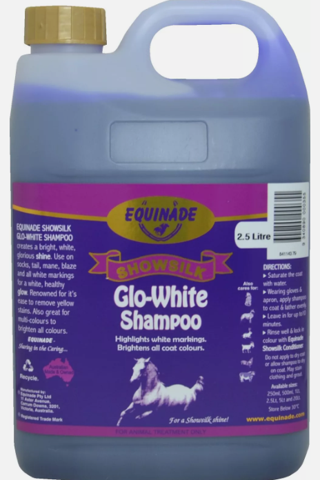 SHAMPOO EQUINADE GLO-WHT 2.5LT