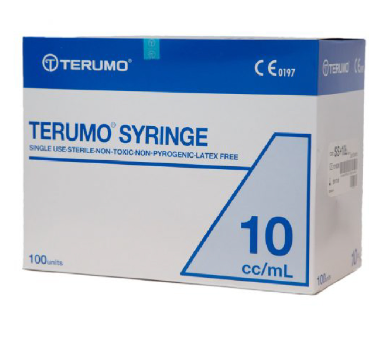 SYRINGES TERUMO 10ML (BX 100)