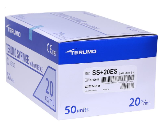 SYRINGES TERUMO 20ML (BX 50)