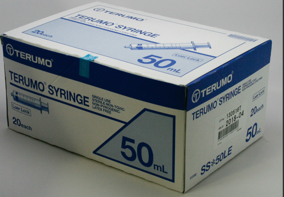 SYRINGES TERUMO 50ML (BX 20)