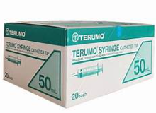 SYRINGES TERUMO 50ML CATH (BX 20)