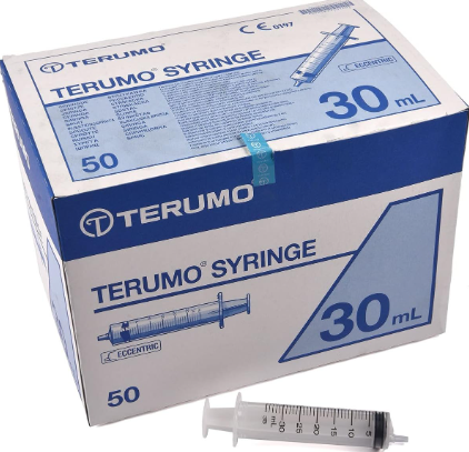 SYRINGES TERUMO 30ML (BX 50)