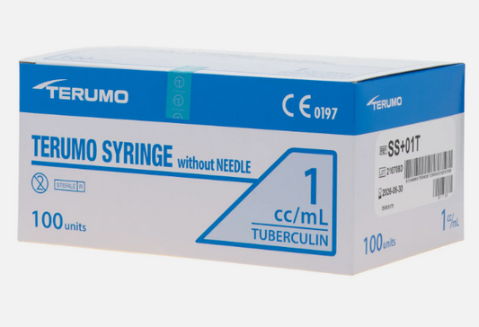 SYRINGES TERUMO 1ML (BX 100)