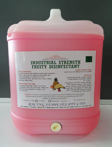 DISINFECTANT FRUITY 20LT