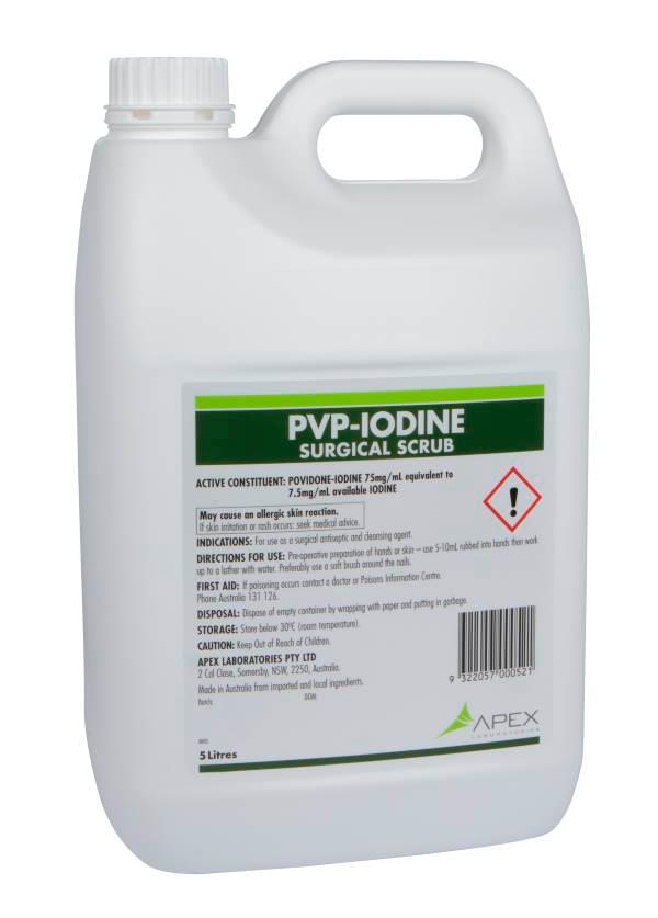 IODINE PVP 10% SOLUTION 5LT