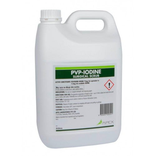 IODINE PVP SCRUB 5LT